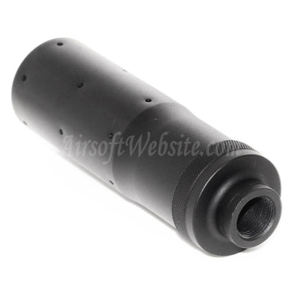 Tube d'extension de canon silencieux style MK23, 4,5 pouces, pour fusils à filetage antihoraire -14 mm, noir, site web Airsoft