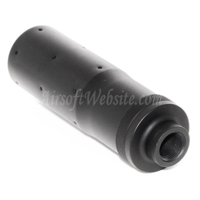 Tube d'extension de canon silencieux style MK23, 4,5 pouces, pour fusils à filetage antihoraire -14 mm, noir, site web Airsoft