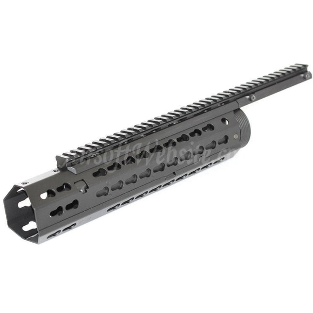 Système de rail de garde-main modulaire CYMA Keymod pour fusils AEG CYMA CM079 Tokyo Marui série M4 Airsoft noir