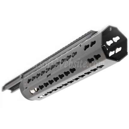 Système de rail de garde-main modulaire CYMA Keymod pour fusils AEG CYMA CM079 Tokyo Marui série M4 Airsoft noir