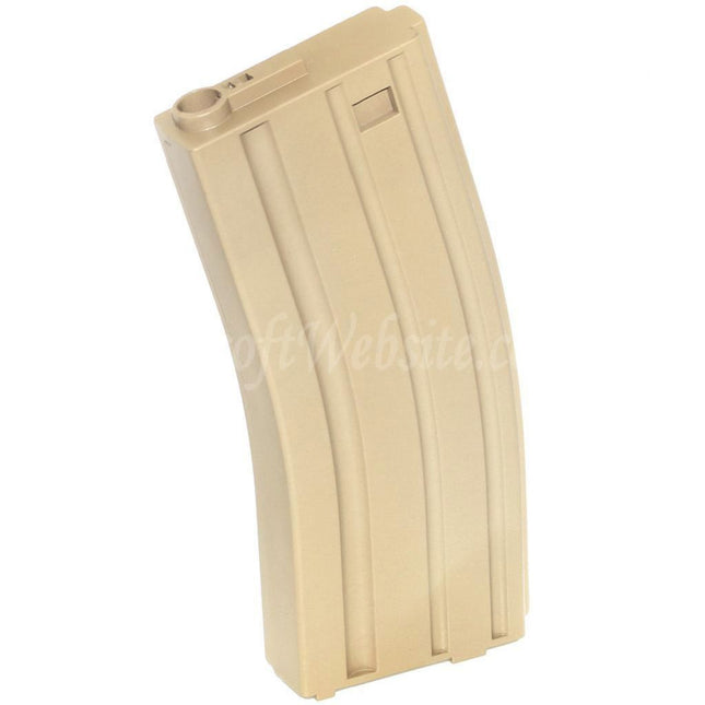 Airsoft Website 140rd Econ Plastic Mid-Cap Magazine For M4 M16 Series AEG Rifles
