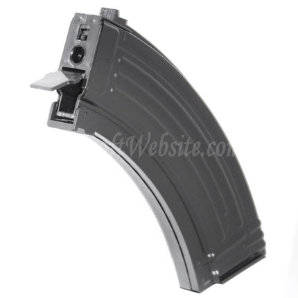 Airsoft Website 600rd Metal Hi-Cap Magazine For AK Series AEG Rifles Black