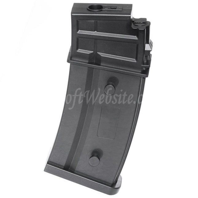 Airsoft Website 140rd Mid-Cap Magazine For G36 Series AEG Rifles Black