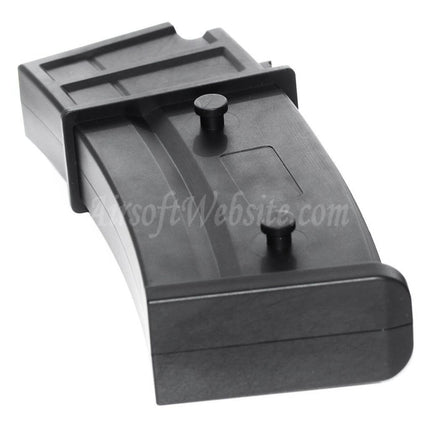 Airsoft Website 140rd Mid-Cap Magazine For G36 Series AEG Rifles Black