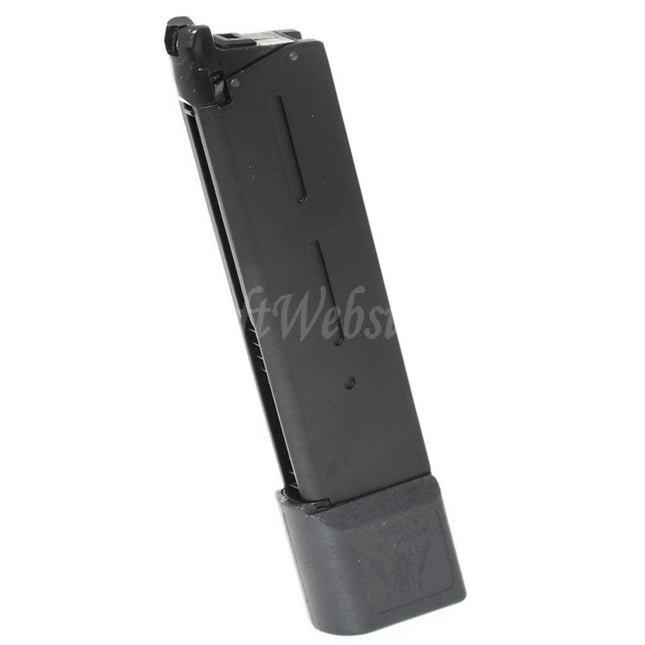 ARMY ARMAMENT 26rd Gas Magazine Extended Long Type For KWC KJ Works DOUBLE BELL E&C Tokyo Marui 1911 Series GBB Pistols Airsoft Black
