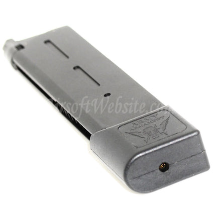 ARMY ARMAMENT 26rd Gas Magazine Extended Long Type For KWC KJ Works DOUBLE BELL E&C Tokyo Marui 1911 Series GBB Pistols Airsoft Black