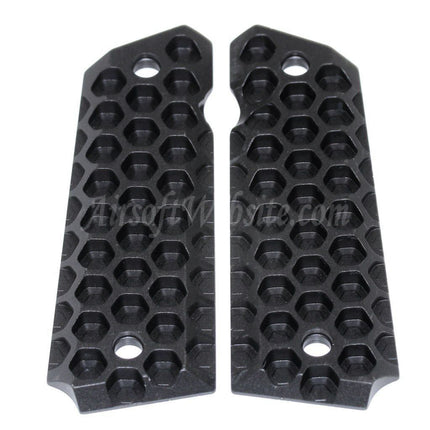 5KU CNC Apocalypse Hive Style Pistols Grip Cover For Tokyo Marui M1911 / M.E.U. / Army R27 R28 R29 Pistols Airsoft