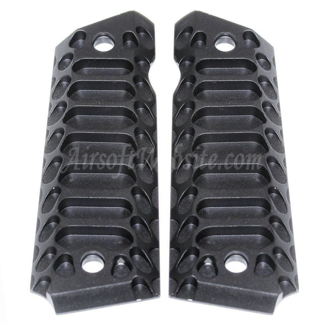 5KU CNC Cobra Style Pistols Grip Cover For Tokyo Marui M1911 / M.E.U. / Army R27 R28 R29 Pistols Airsoft