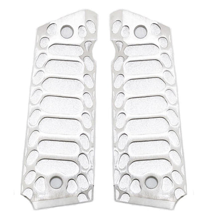 Poignée de pistolet 5KU CNC style Cobra pour pistolets Tokyo Marui M1911 / MEU / Army R27 R28 R29 Airsoft