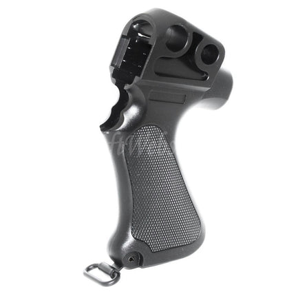 CYMA Folding Stock Type Plastic Grip For CYMA M870 Series Shotgun Airsoft Black