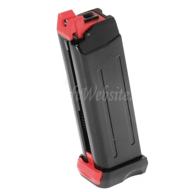 Chargeur APS 18 cartouches CO2 pour pistolets à air comprimé APS Steel SHARK calibre .177 4,5 mm BB en acier GBB