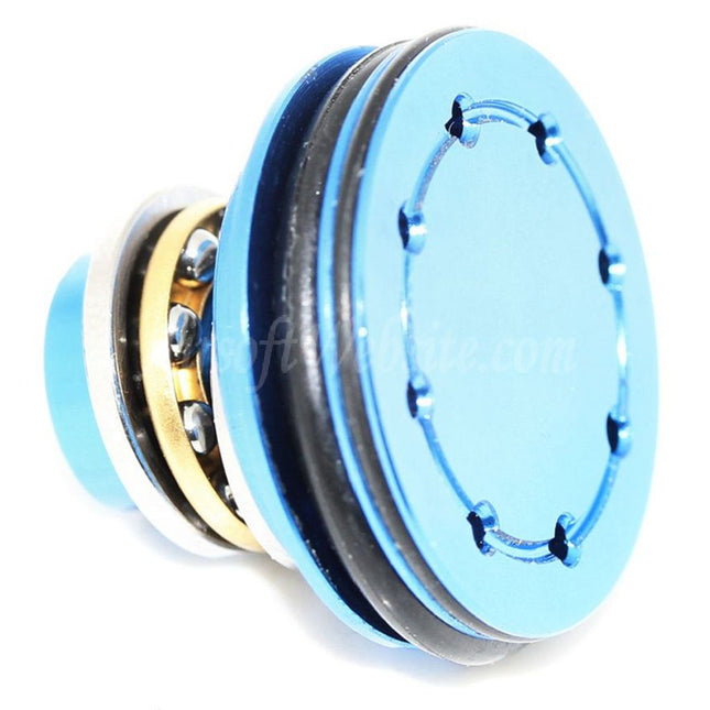 Tête de piston à roulement à billes en aluminium SHS à 8 trous pour fusils à boîte de vitesses AEG version 2/3 V2 V3 Airsoft