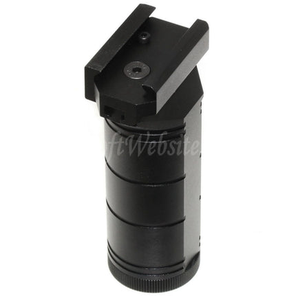 5KU CNC Aluminum PK-1 Foregrip Front Grip For 20mm Picatinny Rail AK Series Rifles Airsoft Black