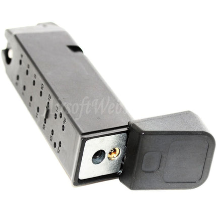 ARMY ARMAMENT 24rd Gas Magazine for G17 G18C G34 G35 G-Series GBB Pistols Airsoft Black