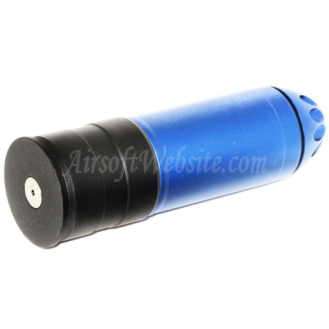 Cartouche de gaz grenade CYMA 168rd 40 mm M203, type long, bleu/noir
