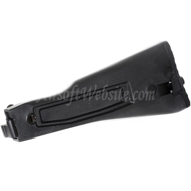 Crosse pivotante pliable en métal givré CYMA pour fusils AEG de la série AK, noir