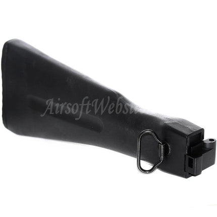 Crosse pivotante pliable en métal givré CYMA pour fusils AEG de la série AK, noir