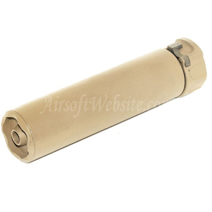 5KU 158mm SOCOM556 RC2 Suppressor Silencer with Flash Hider For -14mm CCW Counter-Clockwise Thread Barrel Rifles Airsoft