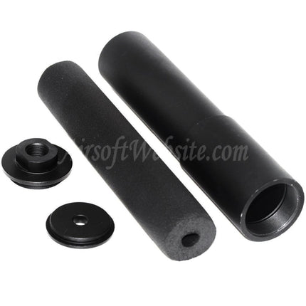 Airsoft Website 235mm Suppressor Silencer Barrel Extension Tube For WELL KSC HFC KWA Tokyo Marui M11 M11A1 GBB Rifles Airsoft