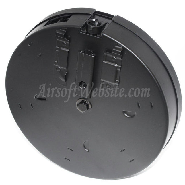 CYMA 450rd Hi-Cap Drum Magazine For CYMA Tokyo Marui King Arms Thompson M1A1 Series SMG AEG Rifles Airsoft Black