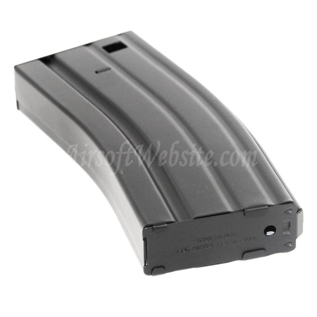 King Arms 68rd Mid-Cap Magazine For M4 M16 Series AEG Rifles Airsoft Black