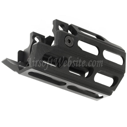 Système de rail de garde-main M-LOK 77 mm pour fusils AEG GBB SMG Well Tokyo Marui MP5K, noir
