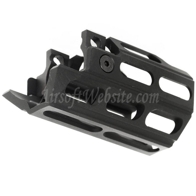 Système de rail de garde-main M-LOK 77 mm pour fusils AEG GBB SMG Well Tokyo Marui MP5K, noir