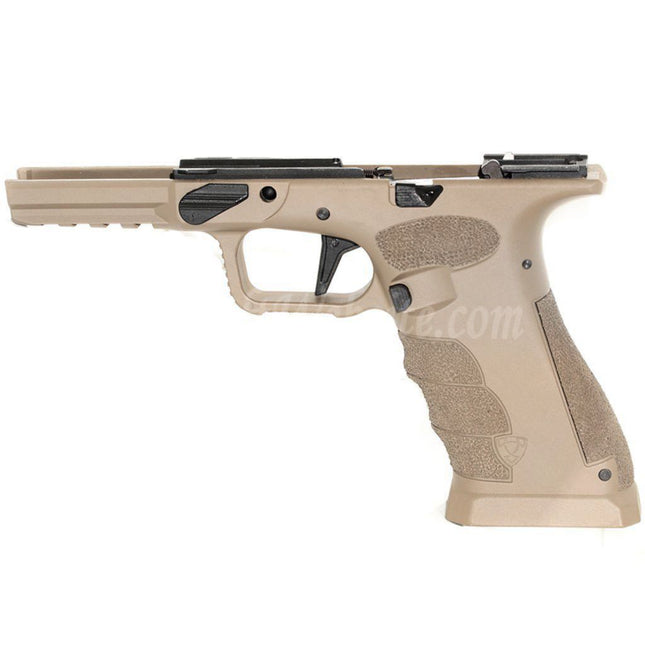 APS Polymer Stippling Lower Frame with Internals For SHARK Series GBB Pistols Airsoft