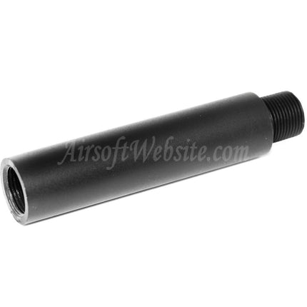 Airsoft Website 3"/3.5" 5"/5.5" 7"/7.5" Aluminium Outer Barrel Extension Tube -14mm CCW Counter-Clockwise Thread AEG GBB Airsoft