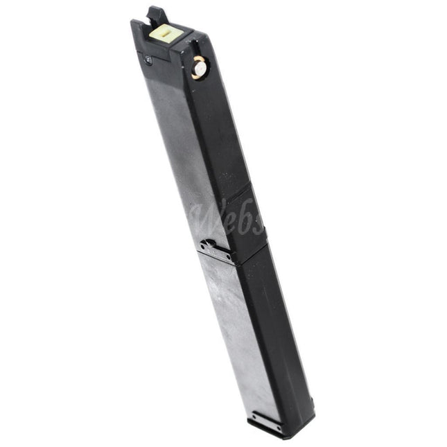 WELL 48rd Gas Magazine Long Type For G12 M11A1 Series GBB SMG Rifles Airsoft Black