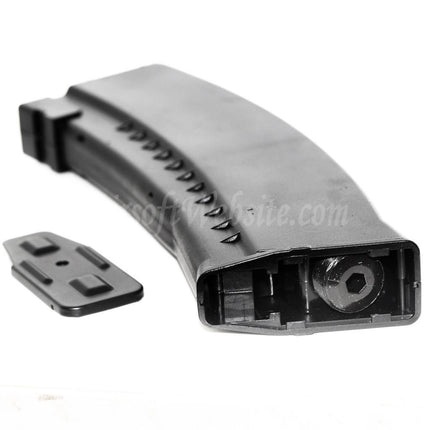 Chargeur CO2 WELL 40 coups pour fusils GBB Well/WE G74A AK74 Arisoft Black