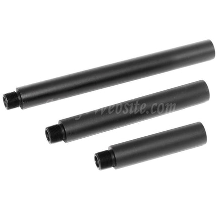 Airsoft Website 3"/3.5" 5"/5.5" 7"/7.5" Aluminium Outer Barrel Extension Tube -14mm CCW Counter-Clockwise Thread AEG GBB Airsoft