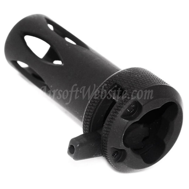 CYMA QD Flash Hider mit Mündungsadapter für CM041 CM049 MP5 AEG Gewehre Airsoft Schwarz