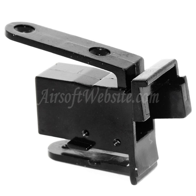 Adaptateur de crosse métallique CYMA pour fusils AEG série AK47 CYMA CM028 CM042 CM046, noir