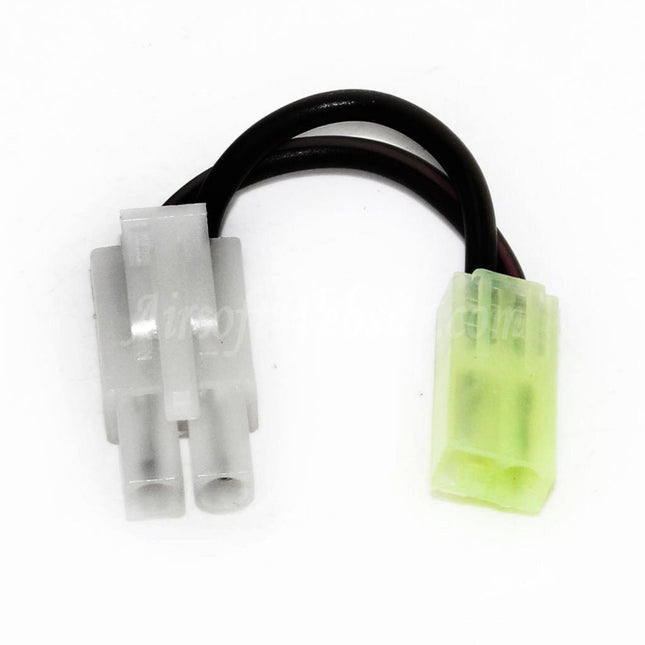 Connecteur de batterie AEG CYMA 100 mm Tamiya grand mâle vers mini femelle