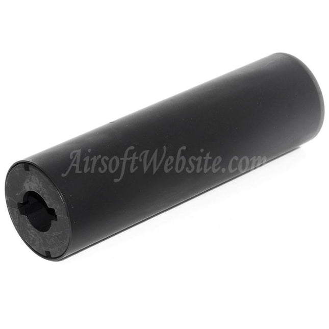 Extension de canon silencieux CYMA 142 mm MP5SD6 pour fusils AEG Airsoft Noir