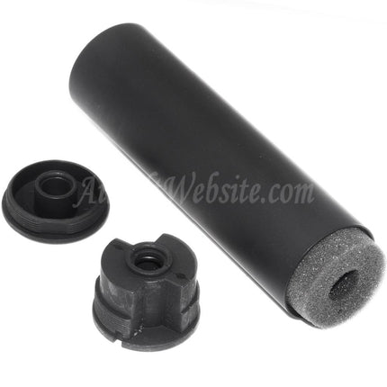 CYMA 142mm MP5SD6 Suppressor Silencer Barrel Extension AEG Rifles Airsoft Black