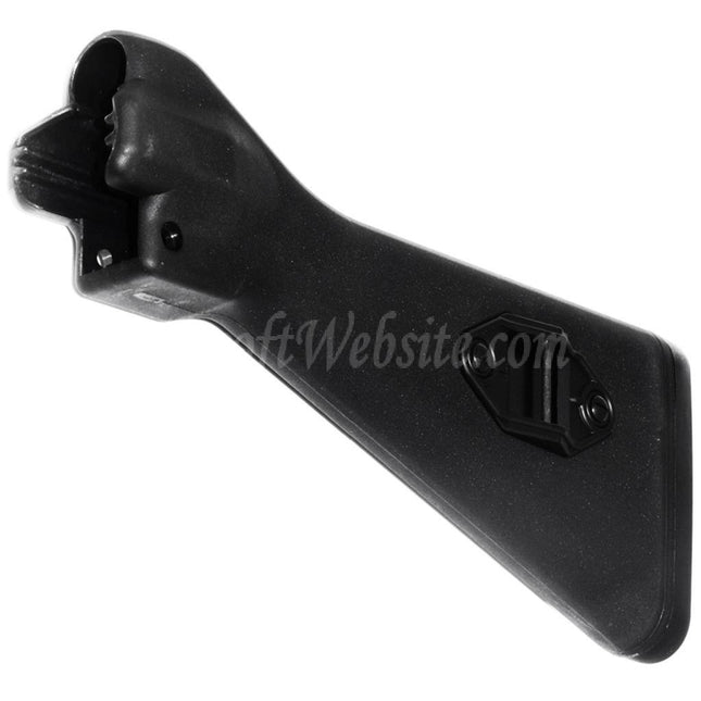 Crosse fixe en polymère CYMA pour fusils AEG MOD5 MP5 A4, montage sur sangle métallique, noir