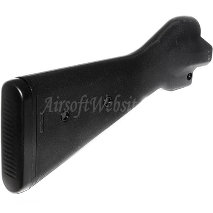 Crosse fixe en polymère CYMA pour fusils AEG MOD5 MP5 A4, montage sur sangle métallique, noir