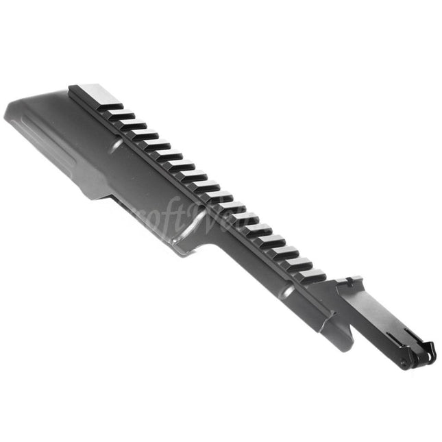 Site web Airsoft, couvercle de récepteur supérieur de 288 mm avec viseur arrière à rail tactique de 20 mm pour fusils AEG CYMA Tokyo Marui série AKS74U, noir