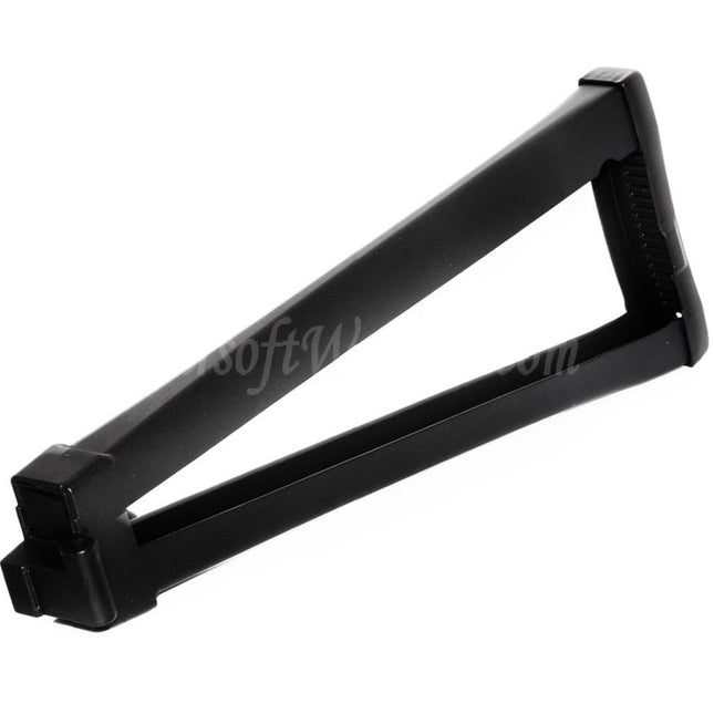 Crosse métallique CYMA avec émerillon pour fusils AEG PP-19 Bizon Series Airsoft Noir