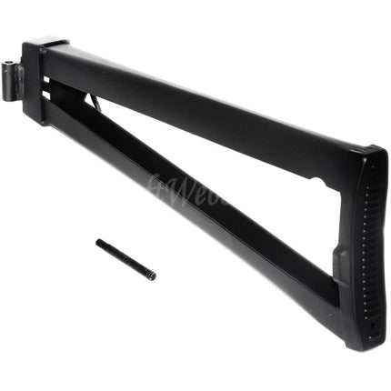 CYMA Metal Stock with Sling Swivel For PP-19 Bizon Series AEG Rifles Airsoft Black