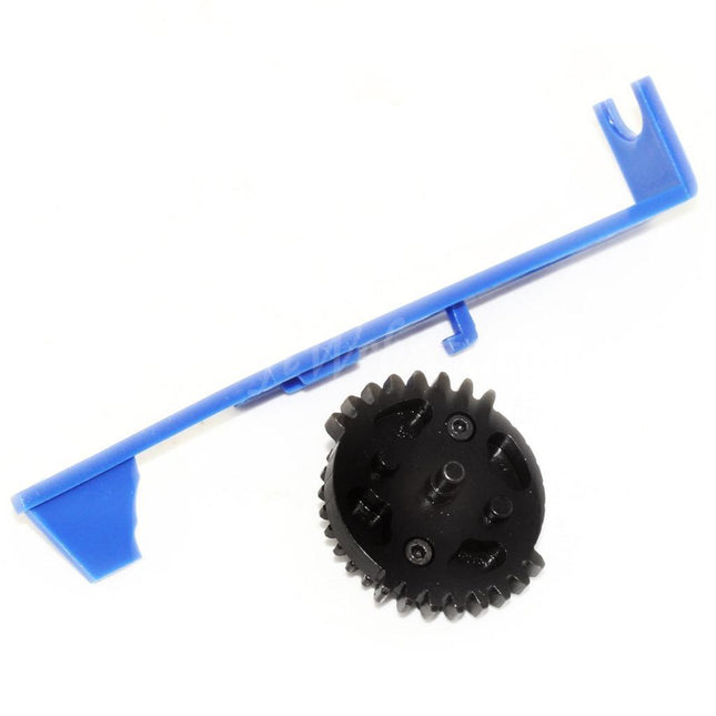 SHS Dual Double Sector Gear with Tappet Plate for Tokyo Marui Version 2 V2 Gearbox AEG Rifles Airsoft