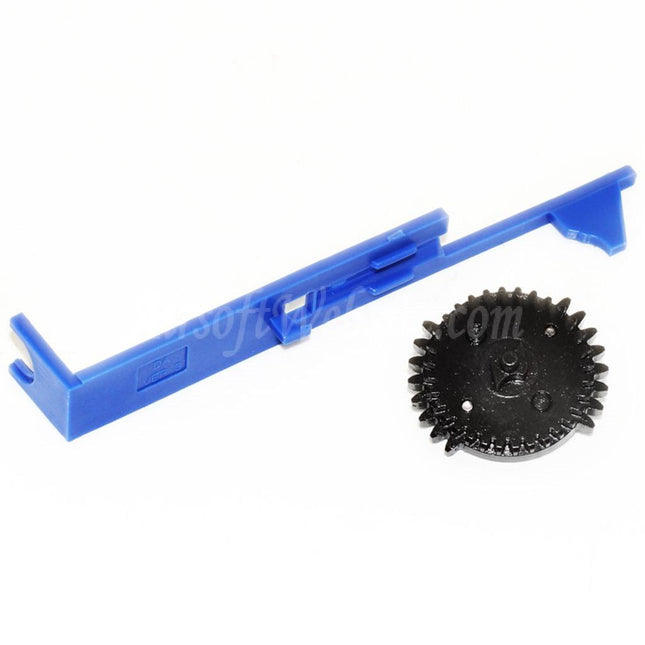SHS Dual Double Sector Gear with Tappet Plate for Tokyo Marui Version 3 V3 Gearbox AEG Rifles Airsoft