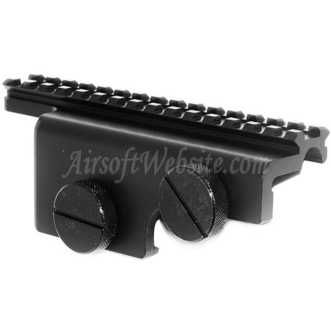 Rail de montage de lunette CYMA 156 mm pour fusils AEG CYMA G&amp;P Tokyo Marui série M14, noir