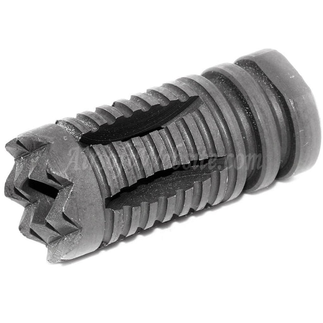 Airsoft Website 50mm Tenderizer Muzzle Brake Flash Hider For -14mm CCW Counter-Clockwise Thread Barrel Rifles