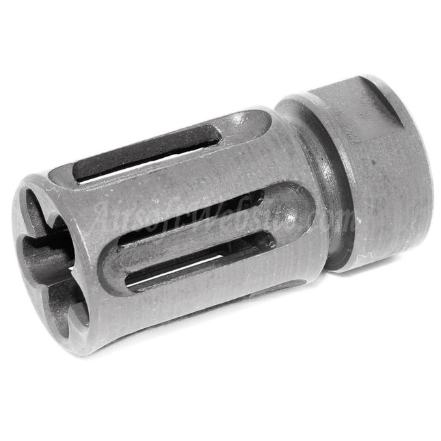 Airsoft Website 45mm Vltor Type Muzzle Brake Flash Hider For For -14mm CCW Counter-Clockwise Thread Barrel Rifles
