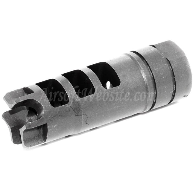 Airsoft Website 65mm LANTAC Dragon Style DGN556 Flash Hider For +14mm CW Clockwise Thread Barrel Rifles