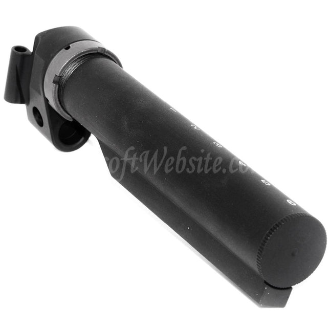 Adaptateur de tube tampon de crosse 5KU 6 positions pour fusils E&amp;L AK, conversion pour fusils à crosse M4, noir Airsoft