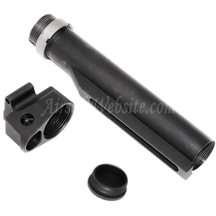 Adaptateur de tube tampon de crosse 5KU 6 positions pour fusils E&amp;L AK, conversion pour fusils à crosse M4, noir Airsoft